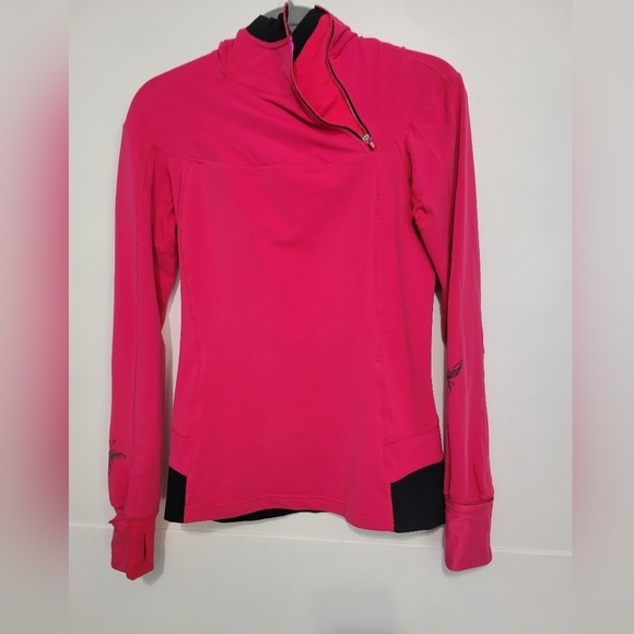 Lululemon Rare Run Spirit Pullover Fruity Tootie Hot Pink Size 6 - Picture 2 of 11